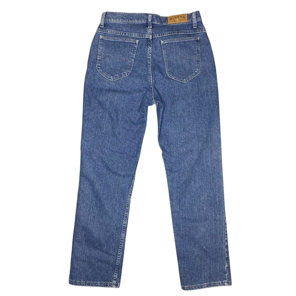 LEE Riders Vintage Mom Jeans High Waisted Straight Leg Size 8 Petite